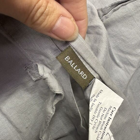 Ballard Designs Pick  Stitch Quilted Sham - Standard - Set Of Two - Picture 4 of 7